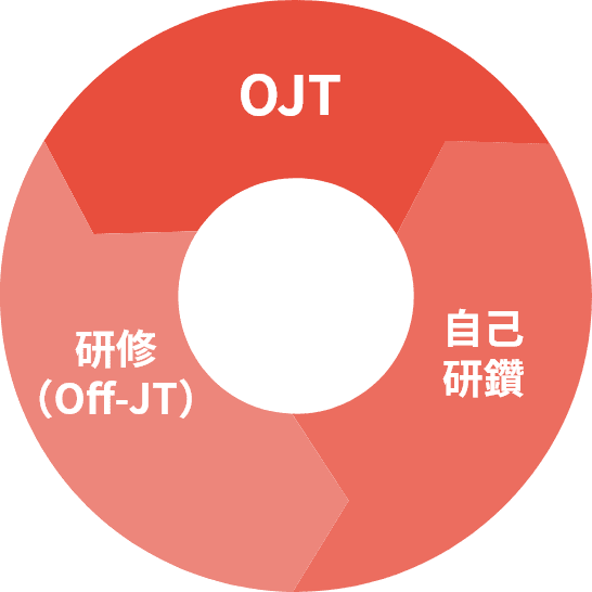 OJT 研修（Off-JT） 自己研鑽